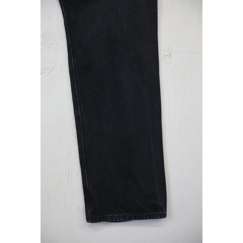 Mens G Star Denim Jeans Size 32X30 Triple A Italian Premium Black‎ Straight leg